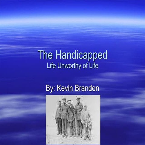 The handicapped kevin b