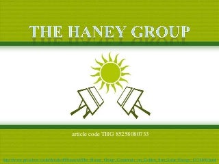 thehaneygrouparticlecodethg85258080733ha