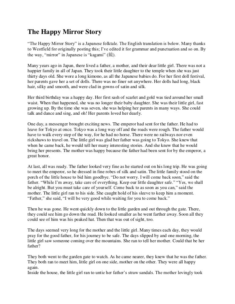 The happy mirror story