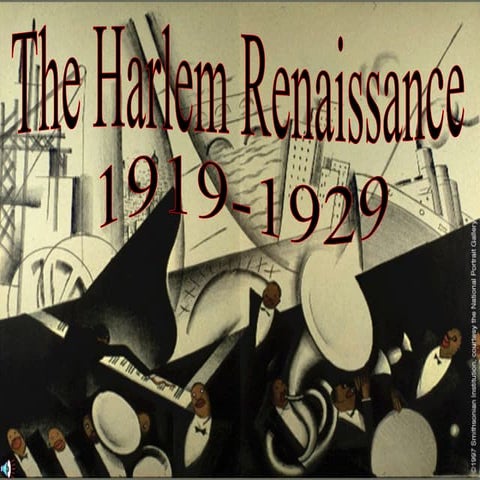 The Harlem Renaissance   97-03