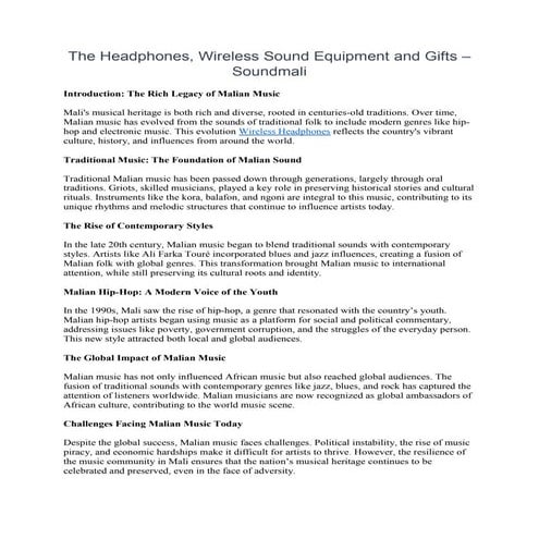 The Headphones, Wireless Sound Equipment and Gifts – Soundmali.pdf