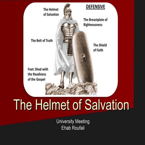 The helmet of salvation   only