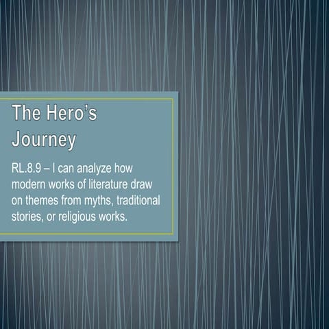 The hero’s journey