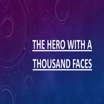 The hero with a thousand faces, By Finn! 