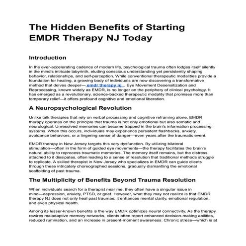 The Hidden Benefits of Starting EMDR Therapy NJ Today.pdf