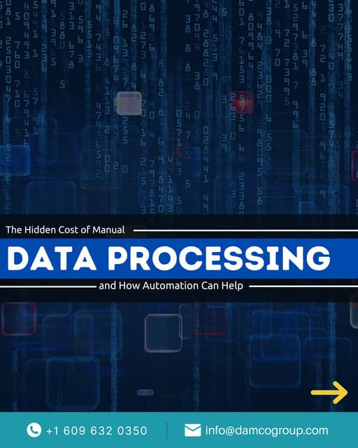 The Hidden Cost of Manual Data Processing and How Automation Can Help | PDF