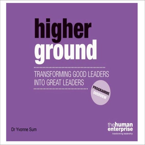 The Higher Ground  Session 1