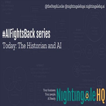 The historian and AI