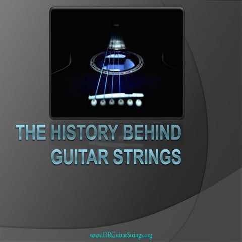 The history of the guitar 2 | PPTX