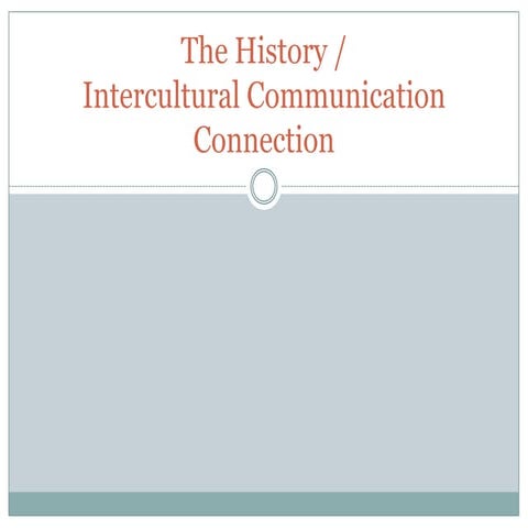 The history connection