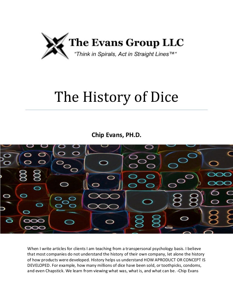 The history of dice