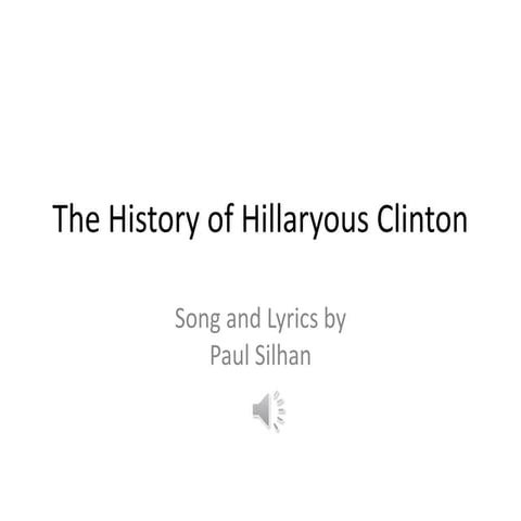 The history of hillaryous clinton