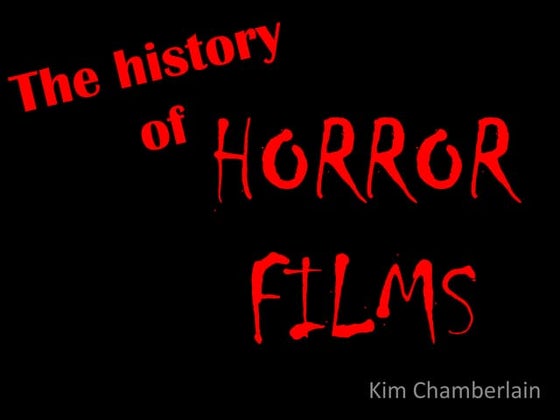 Supernatural horror genre | PPT