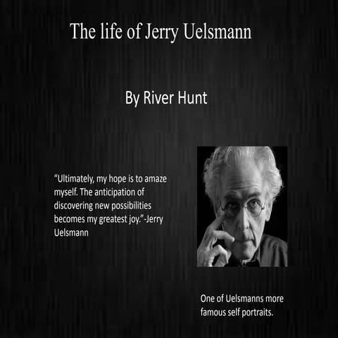 The history of jerry uelsmann | PPTX