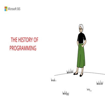 THE HISTORY     OF      PROGRAMMING.pptx
