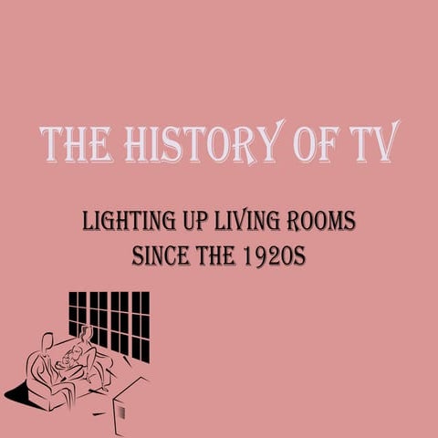 The history of tv slide show