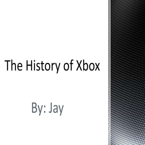 The history of xbox