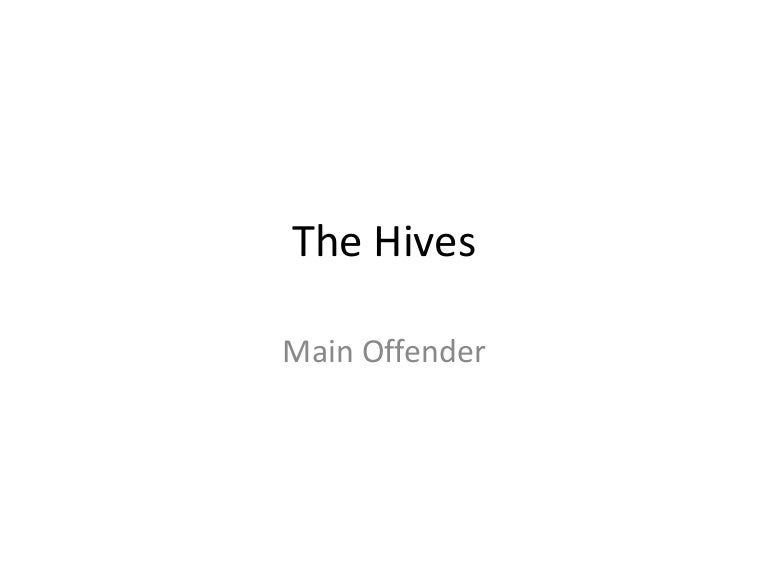 The Hives Main Offender the hives main offender