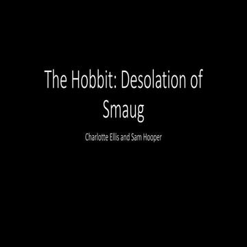 The hobbit presentation