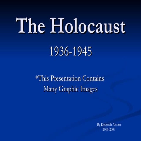 The Holocaust