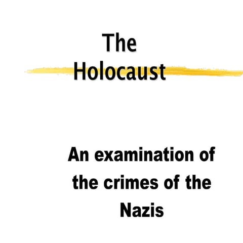 The holocaust by h. plouffe