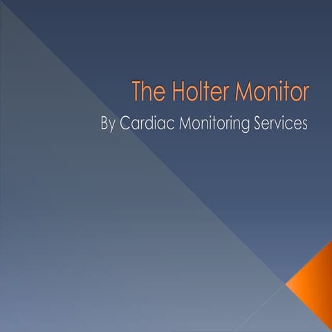The Holter Monitor 