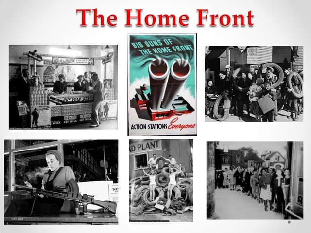 The home front