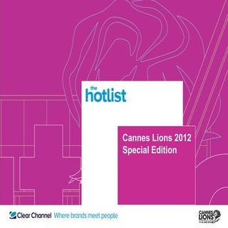 The Clear Channel Hotlist - Cannes ...
