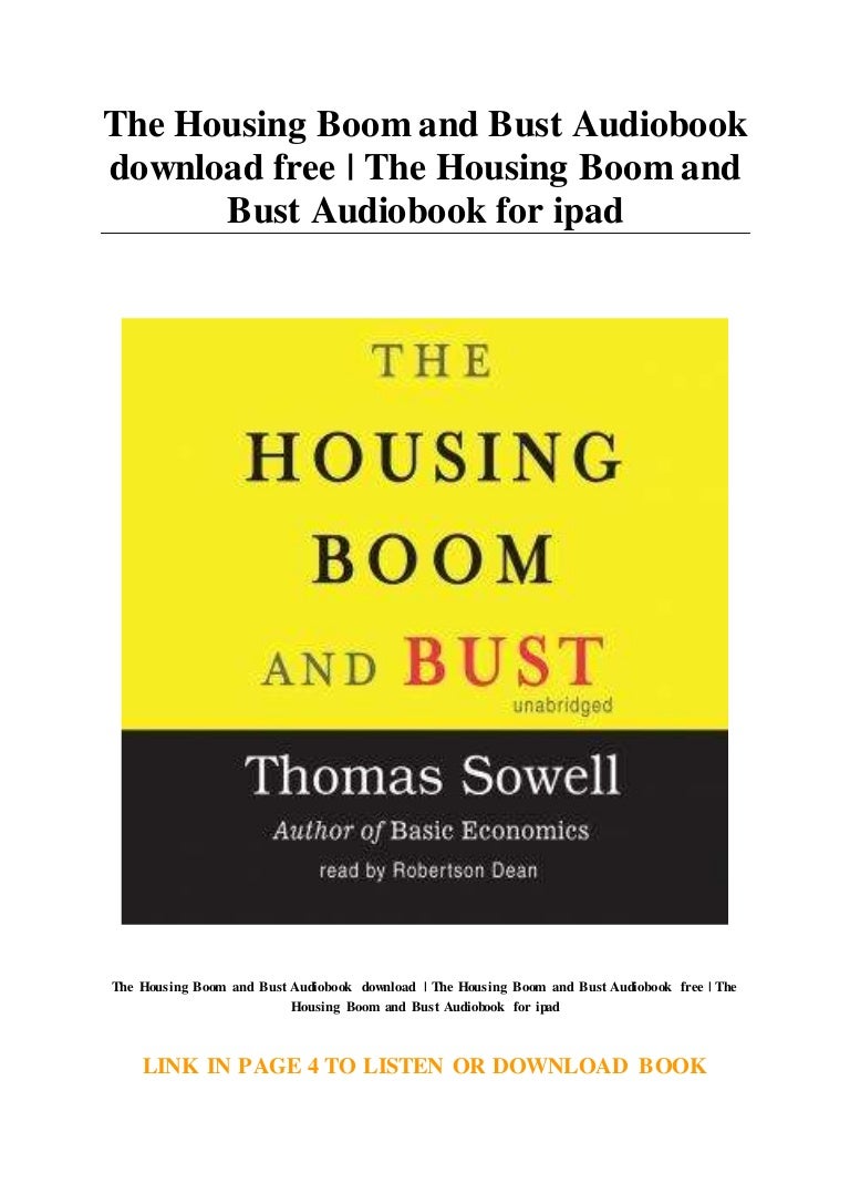 The Housing Boom and Bust Audiobook download free The Housing Boom