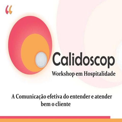 Workshop Hospitalidade
