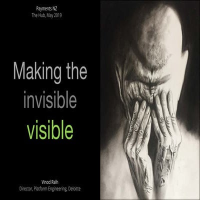 Making the invisible visible - the value prop for govenment open data | PPT