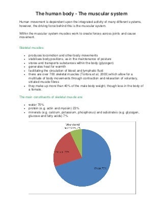 'muscular system' on SlideShare