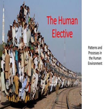 Population and Overpopulation - Leaving Cert Geography