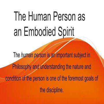 The Human Person as an Embodied Spirit.pptx