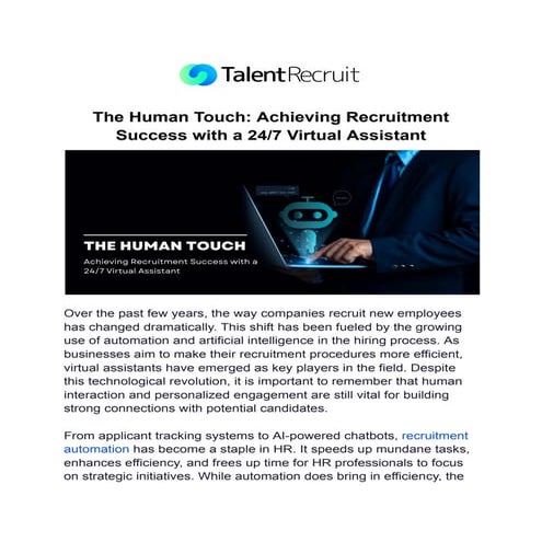 The Human Touch_ Achieving Recruitment Success with a 24_7 Virtual Assistant.pdf