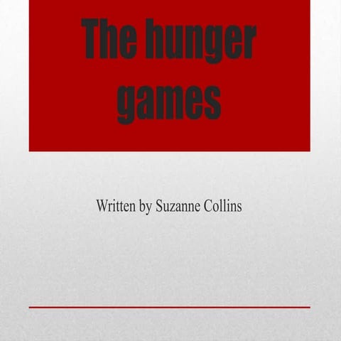 The hunger games 1°a andrea mota