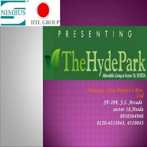 The hyde park by nimbus noida