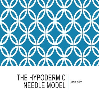 The Hypodermic Needle Theory