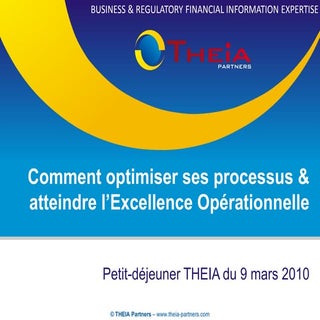 Petit-Déjeuner THEIA Partners sur l...