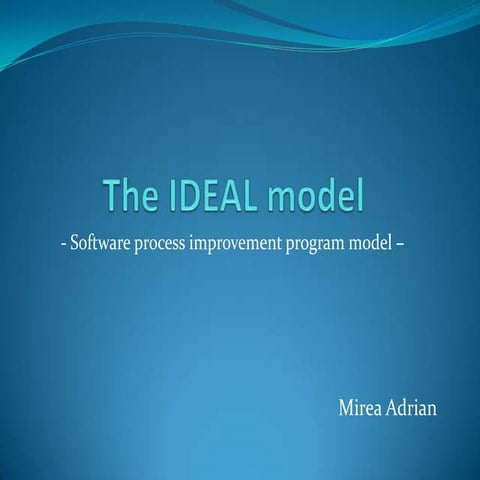 The ideal model