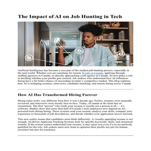 The Impact of AI on Job Hunting in Tech.pdf