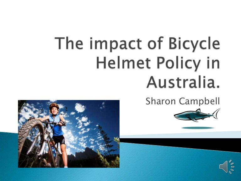 The impact of bicycle helmet policy in australia