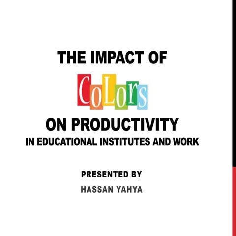 The impact of colors