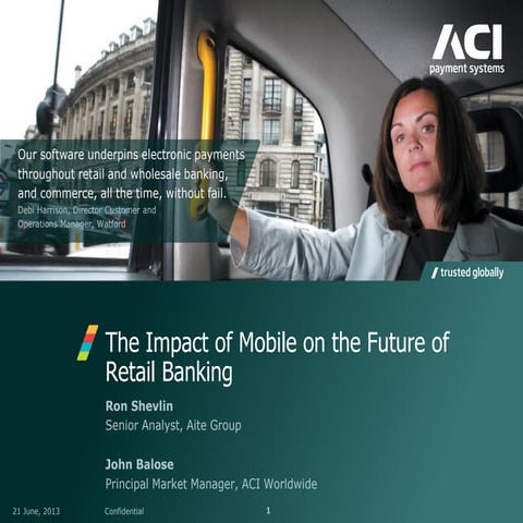 The Impact of Mobile on the Future of Retail Banking 