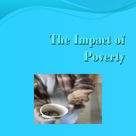 The impact of poverty lawrence