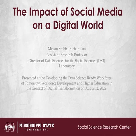 The Impact of Social Media on a Digital World.pptx