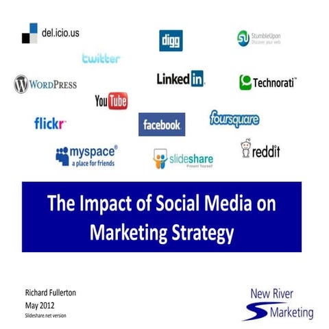 The impact of Social Media on Marketing Strategy | PPSX