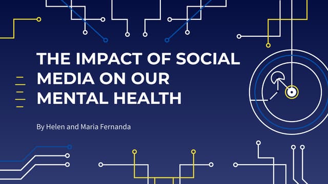The impact of social media on our mental health