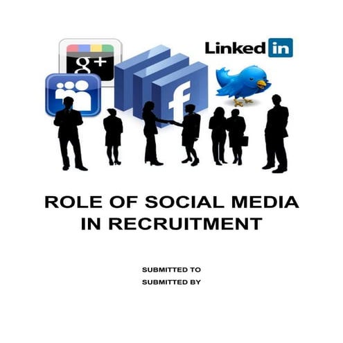 The impact of social media on recruitment