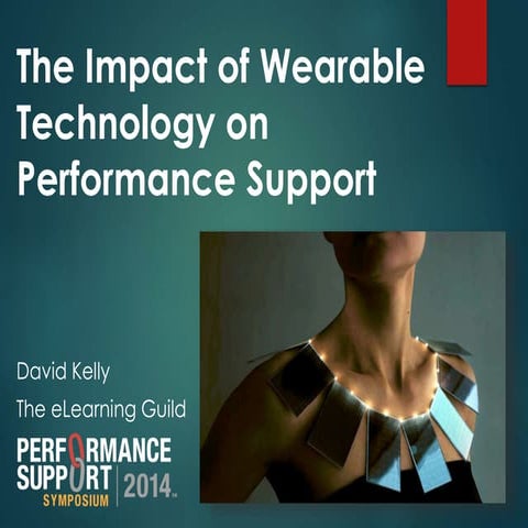 The Impact of Wearable Technology on Performance Support